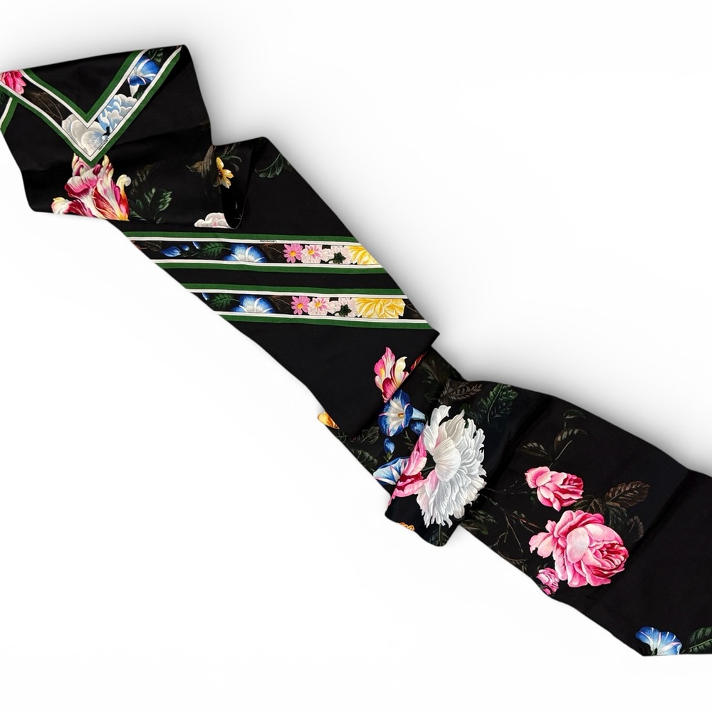 LEONARD Paris “Bandana” Scarf 74” - Picture 2 of 5